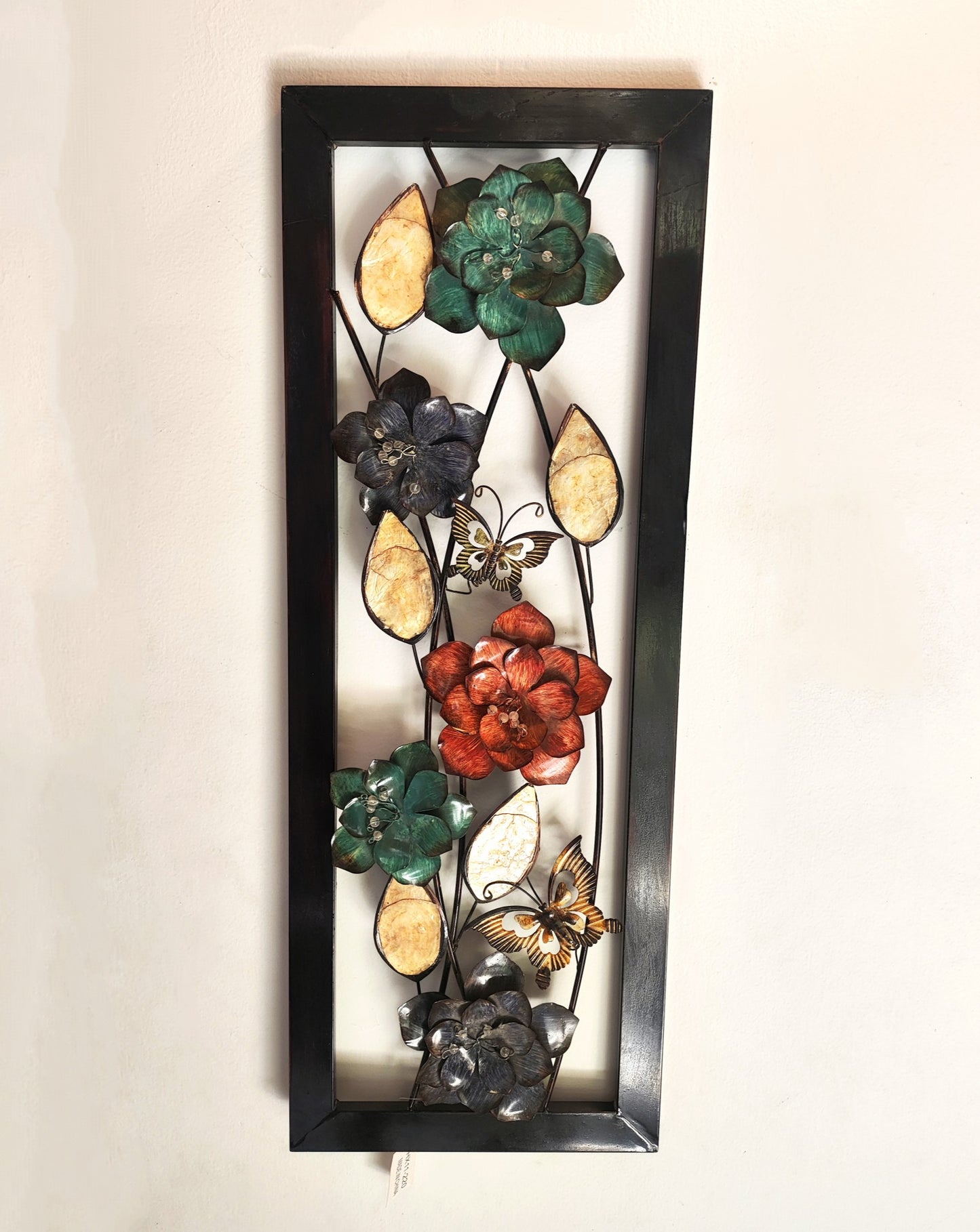 APLIQUE PARA PARED - mariposa METAL