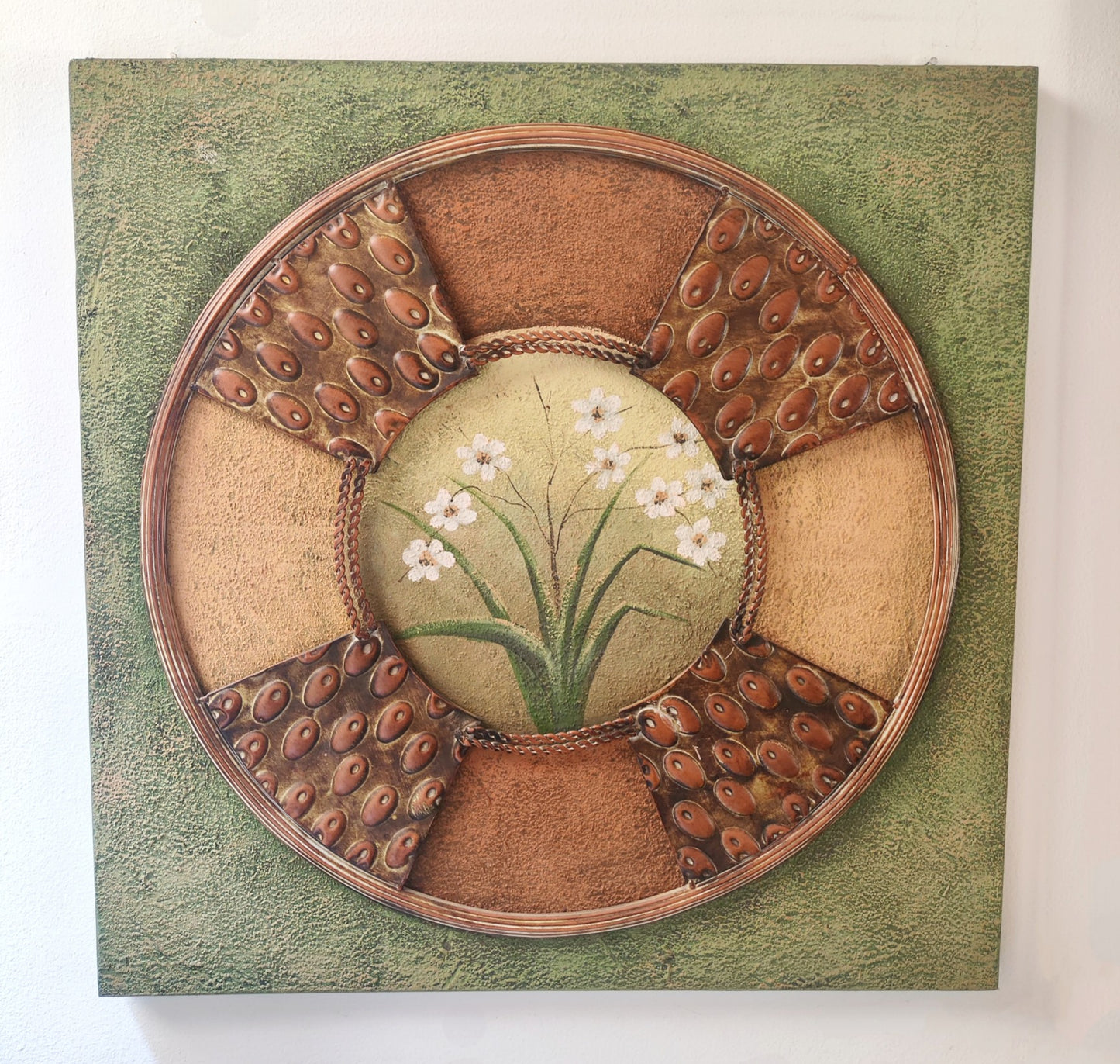 CUADRO PARA PARED - en METAL/MADERA