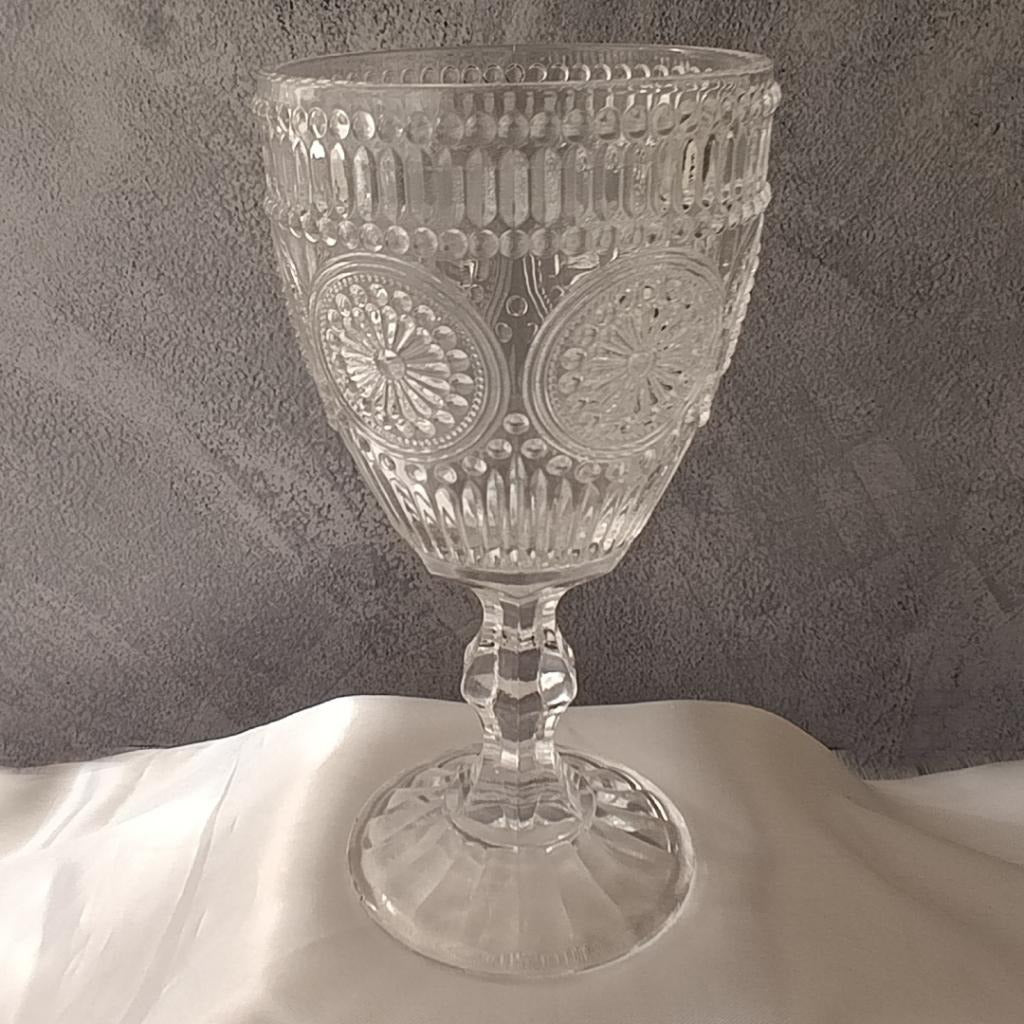 SET X 6 COPAS DE AGUA / TRANSPARENTE