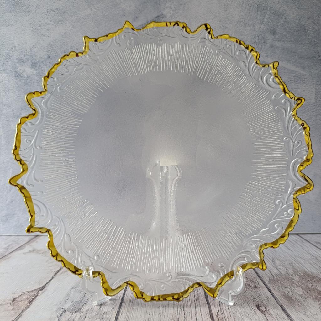 PLATO BASE APOLO - en VIDRIO