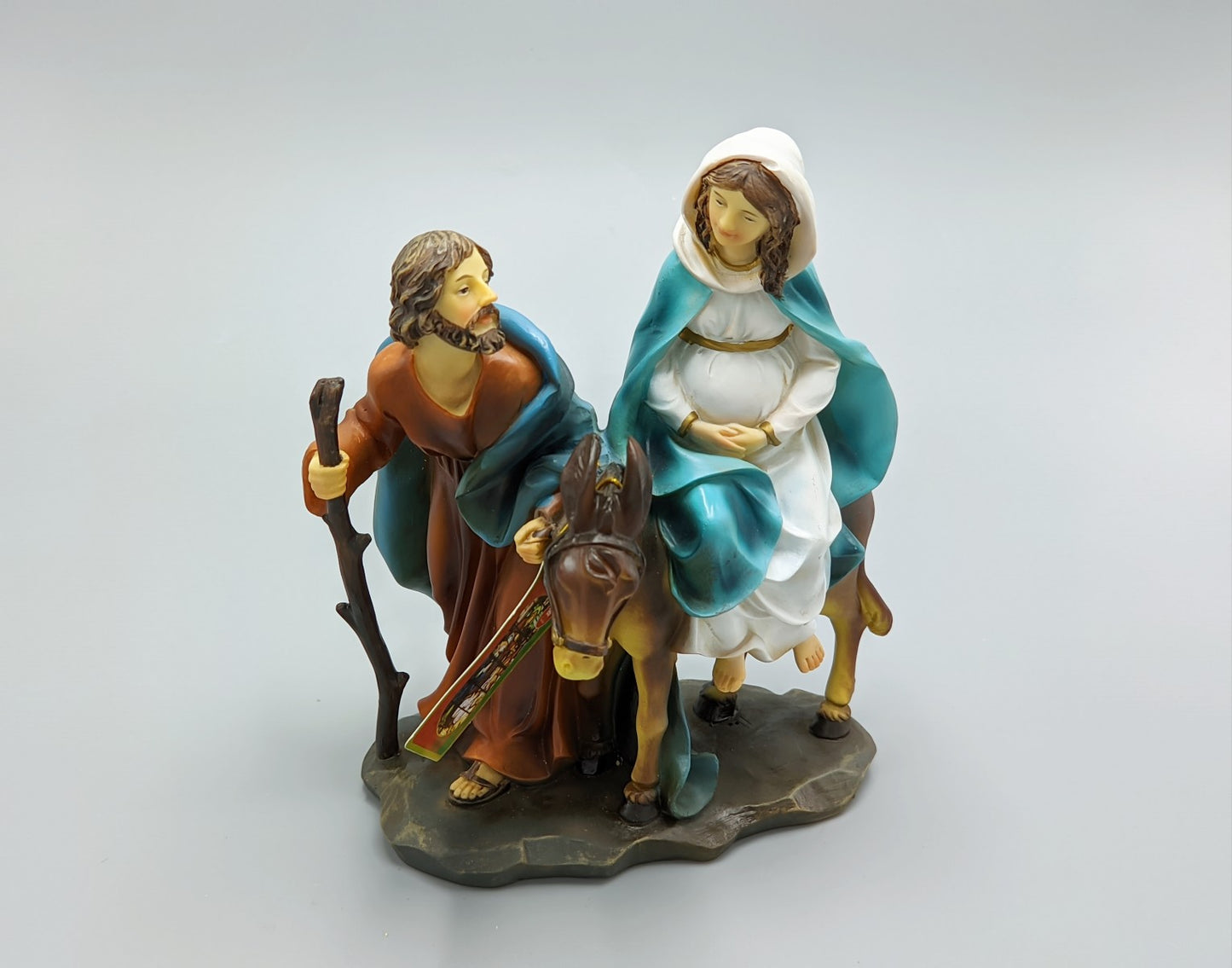 Figuras Natividad - Maria y José - En resina