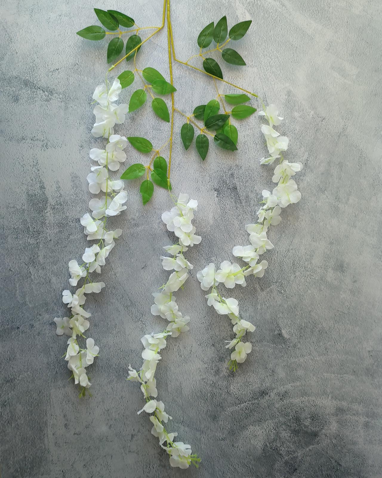 RAMA WISTERIA BLANCA