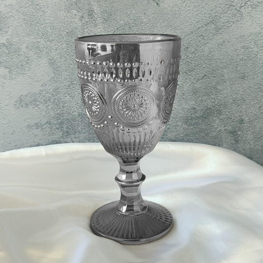 SET X 6 COPAS DE AGUA / GRIS