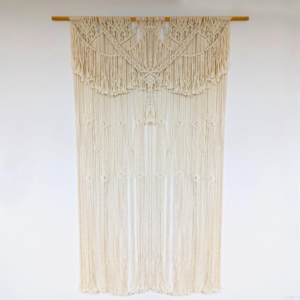 CORTINA DE MACRAME
