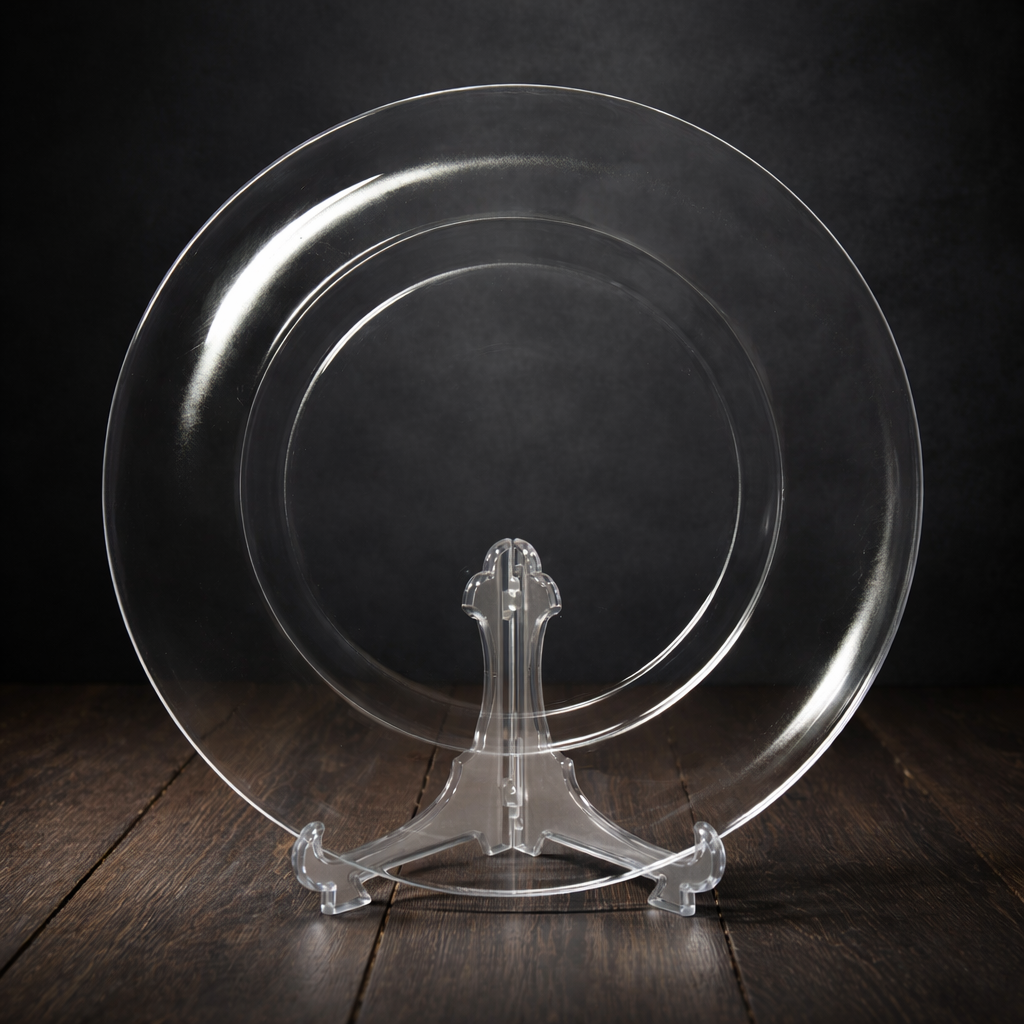 PLATO BASE Crezp - en VIDRIO