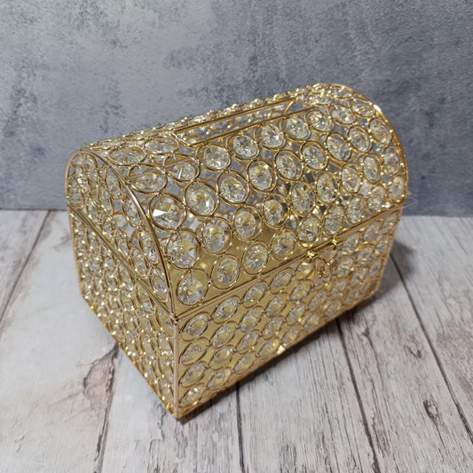 COFRE DORADO - LLUVIA DE SOBRES - 20cm