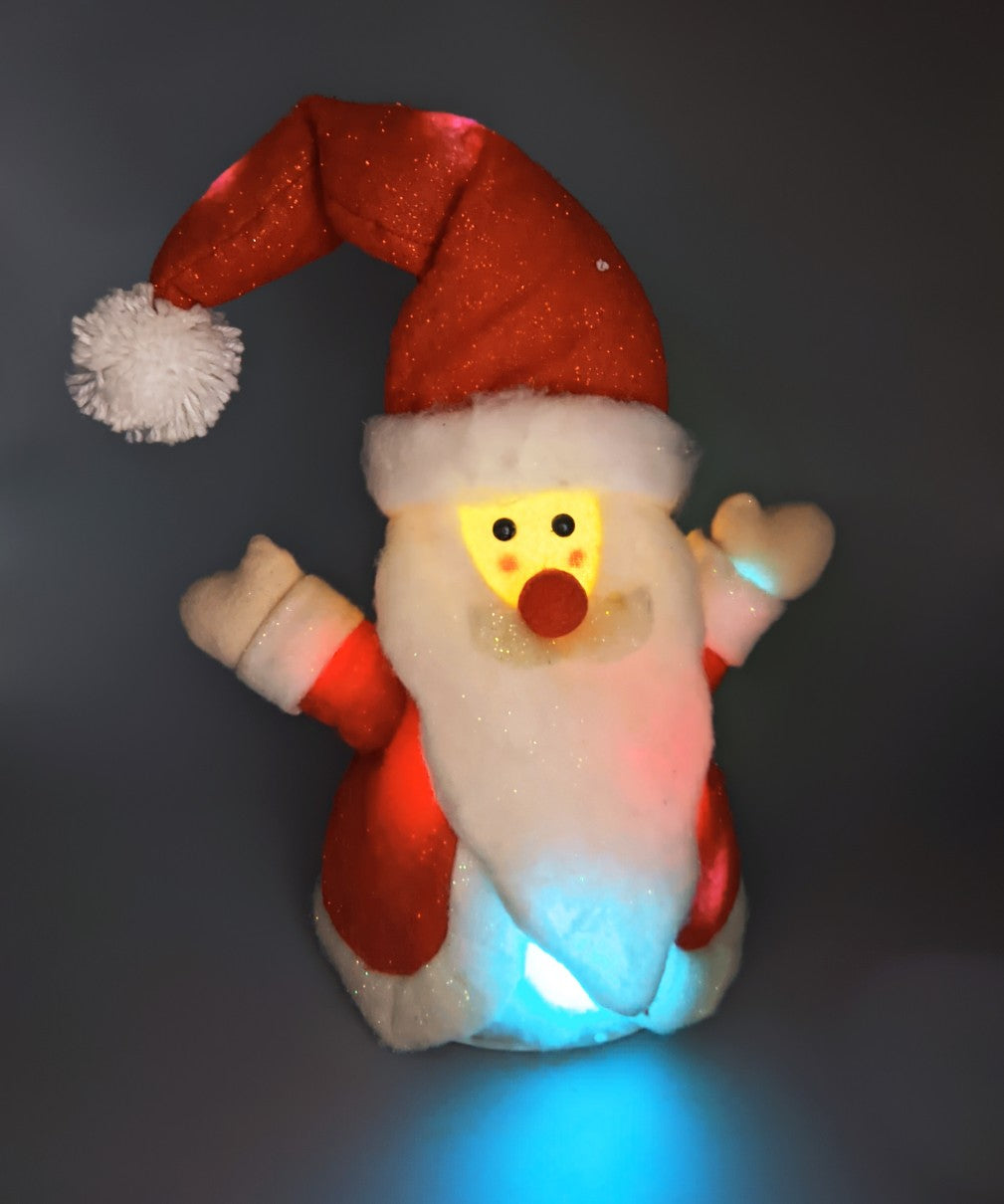 MUÑECO LED - SANTA